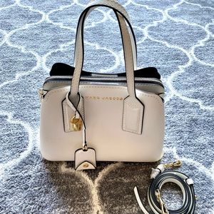 Marc Jacobs Armory leather satchel & crossbody bag